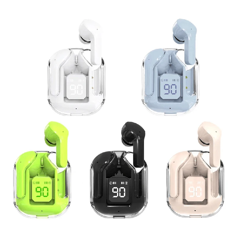 Air31 TWS Earphones Auriculares Music Earphone Crystal Portable Mini True Wireless Earbuds Headphones Air 31 Pack of 10 - Image 3