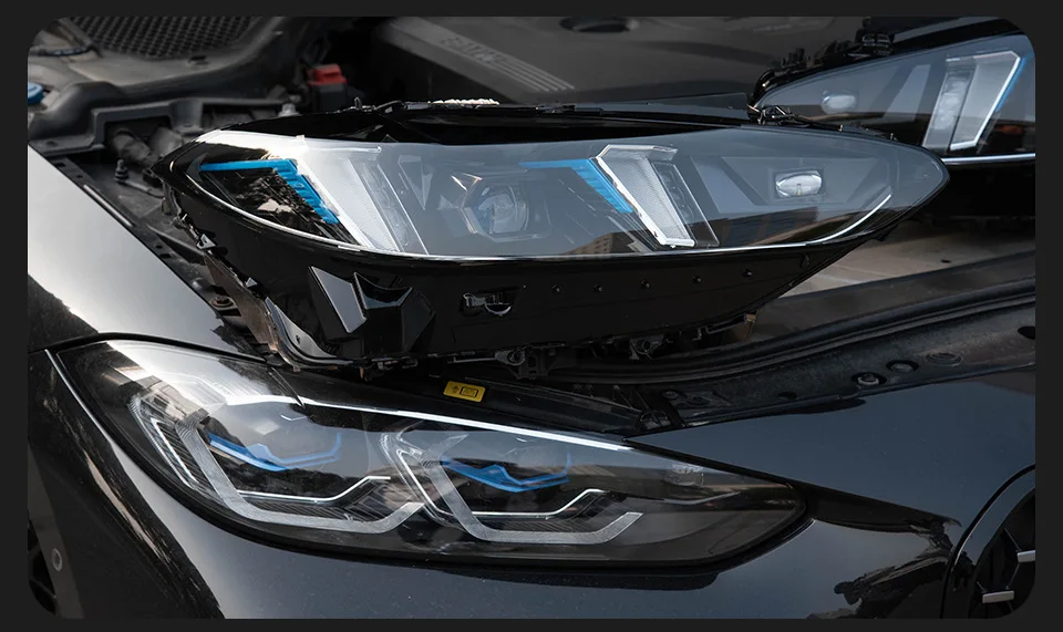 Car Lights for BMW G22 Headlight Projector Lens 2019- G82 G29 M3 M4 425i 430i 435i Head Lamp LED Headlights Drl Automotive Pack of 2 - Image 2