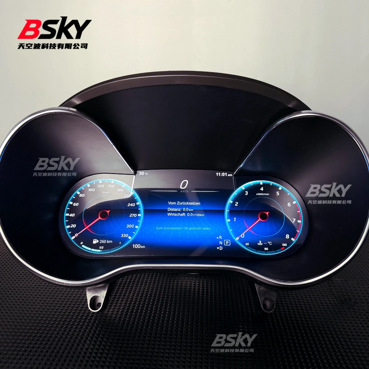 Suitable for Mercedes Benz C-Class W205 GLC GLA C180 C200 C300 12.3 Inch Car LCD Instrument Panel Digital Combination Instrument