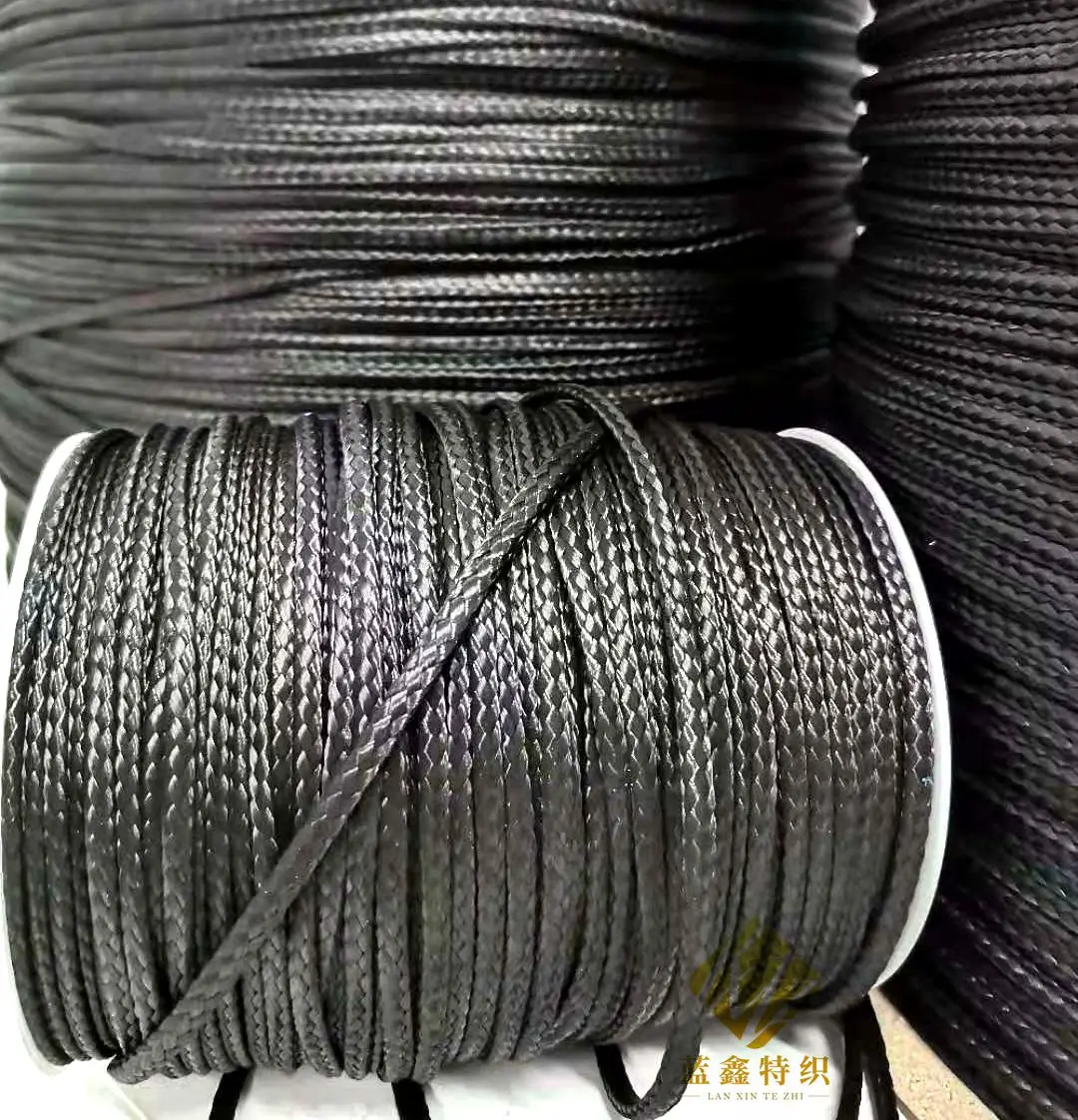 LANXIN 3mm Water Sports UHMWPE Fiber Braid Kite Line Surfing Rope Water Ski Towing Rope Wakeboard 550kg Breaking Force Highly Pack of 4 - Image 2