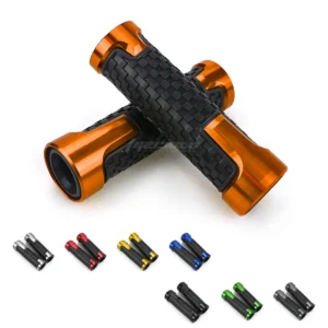 Motorcycle 22mm CNC Aluminum Rubber Gel Handle Bar Grip Hand Grips for Vespa Scooter LT LX GT GTS GTV 300 250 125 200 Sprint 150