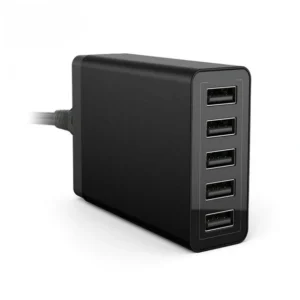 5 Ports USB Charger 40W 30W Mobile Phone Fast Usb Wall Charger Cargador Mobile Phone Charger With Package