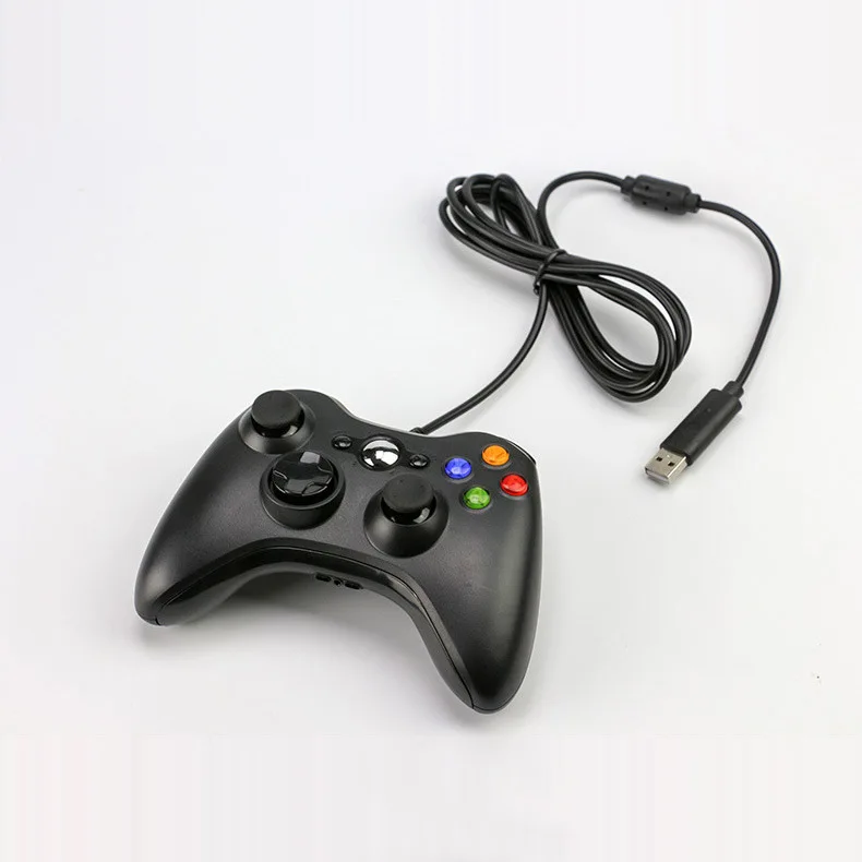 For Xbox 360 Controller for PC USB Wired Vibration Gaming Gamepad Pack of 10 - Image 3