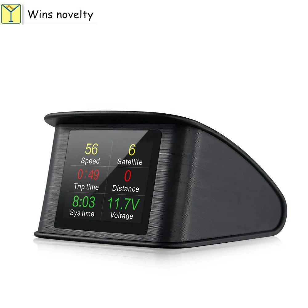 T600 GPS Gauge 100% Universal Car Trip Computer Digital Speedometer Heads up Display for Old Cars Pack of 2 - Image 2