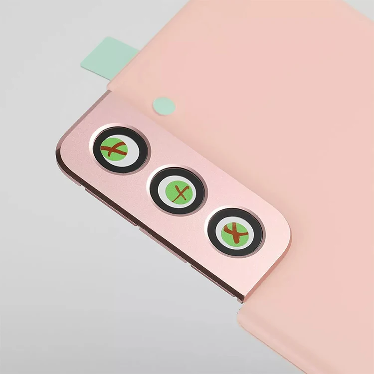 Battery Cover Black White Purple pink for Samsung Galaxy S21 5G Phone Back Housing+Rear Camera Lens Replacement Pack of 40 - Image 4