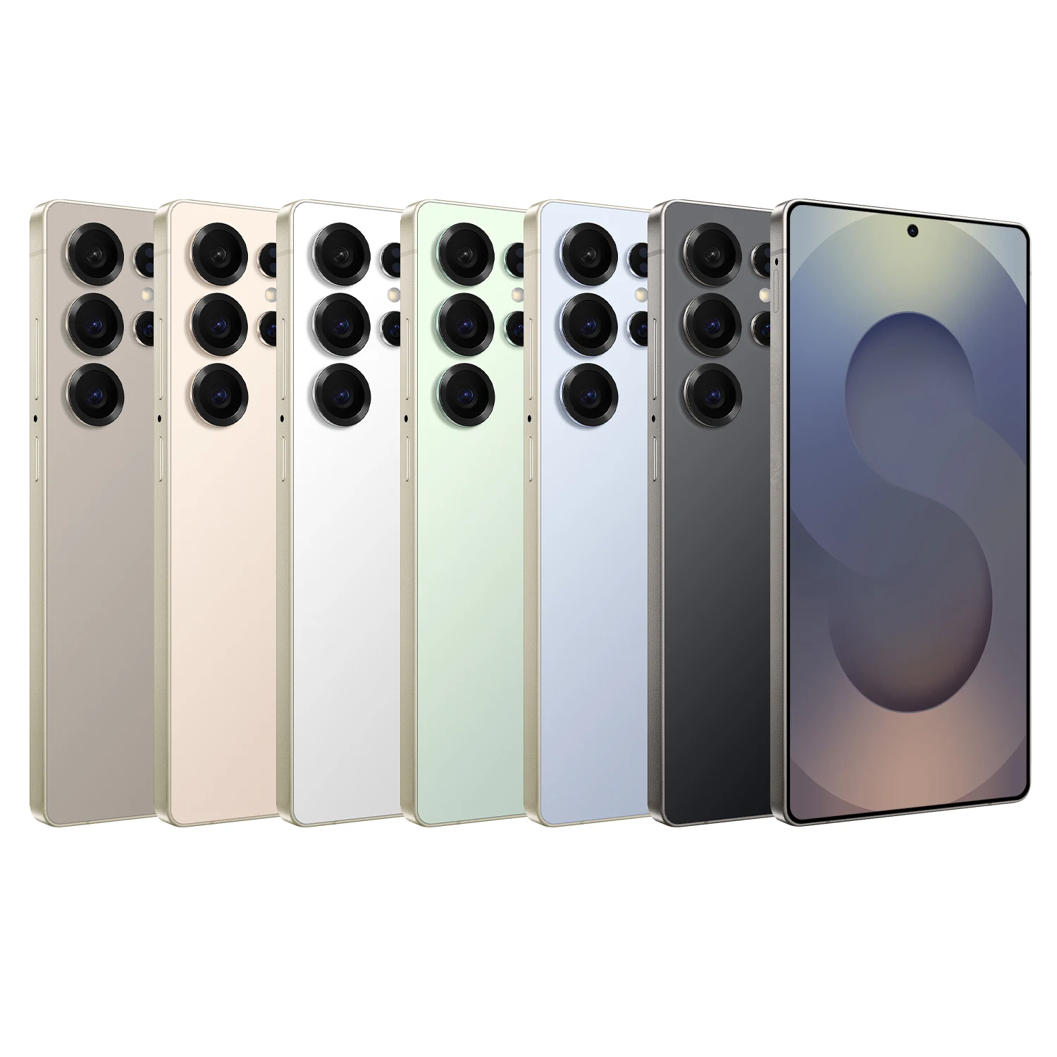 Listing OEM ODM S25 ultra AI Smart Phone GSM WCDAM LTE 5G Mobile Phone Big Screen Big Memory Big Battery Cell Phone