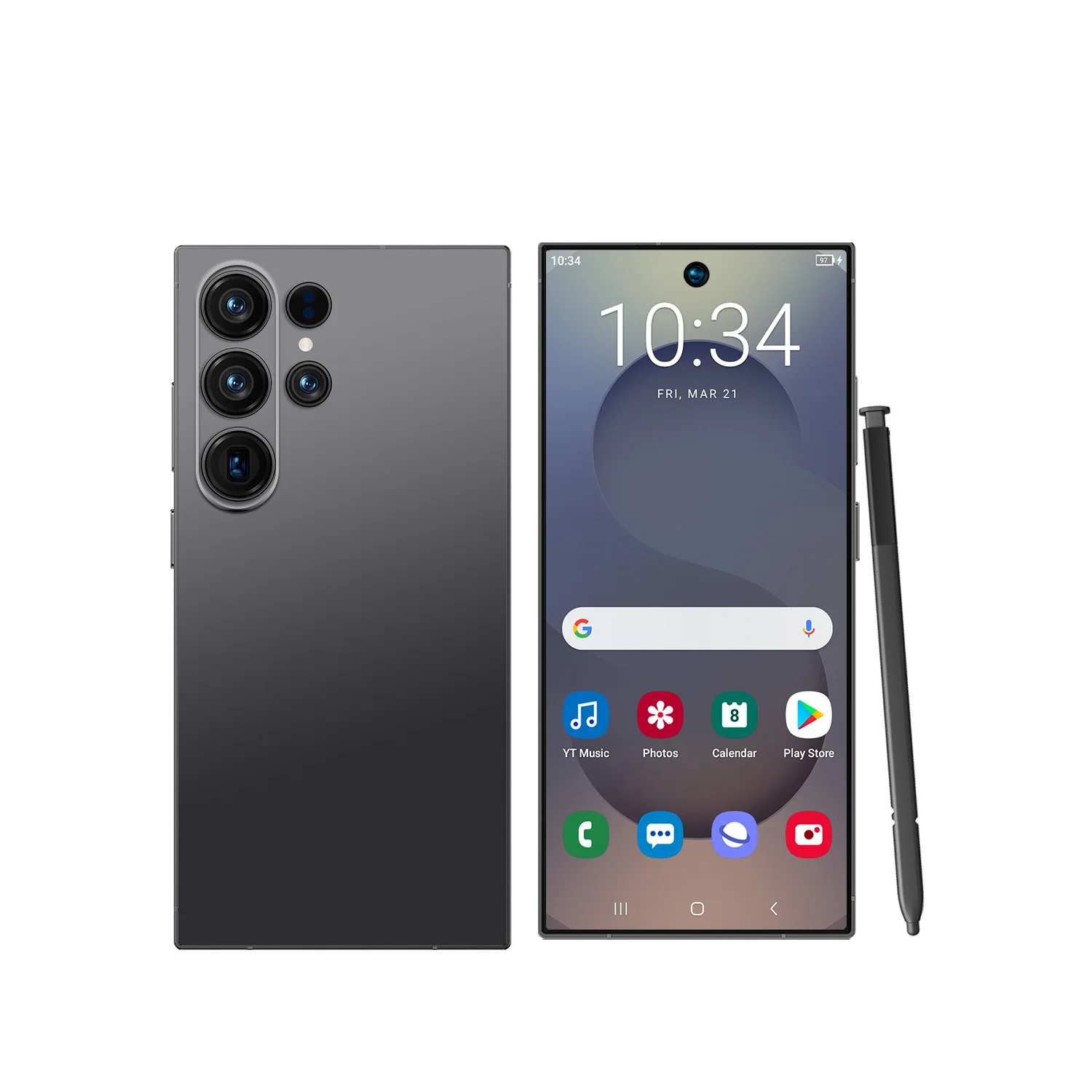 S26 Ultra 5G Smartphone 16GB+1TB Camera Unlocked Android Mobile Phone with NFC Face ID Fingerprint Dual SIM