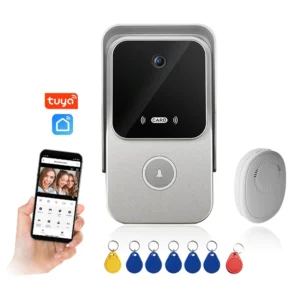 1080P Tuya Video Doorbell Camera Video Door Phone System for Villa Smart Home Intercom Door Bell Remote APP Control RFIC Unlock