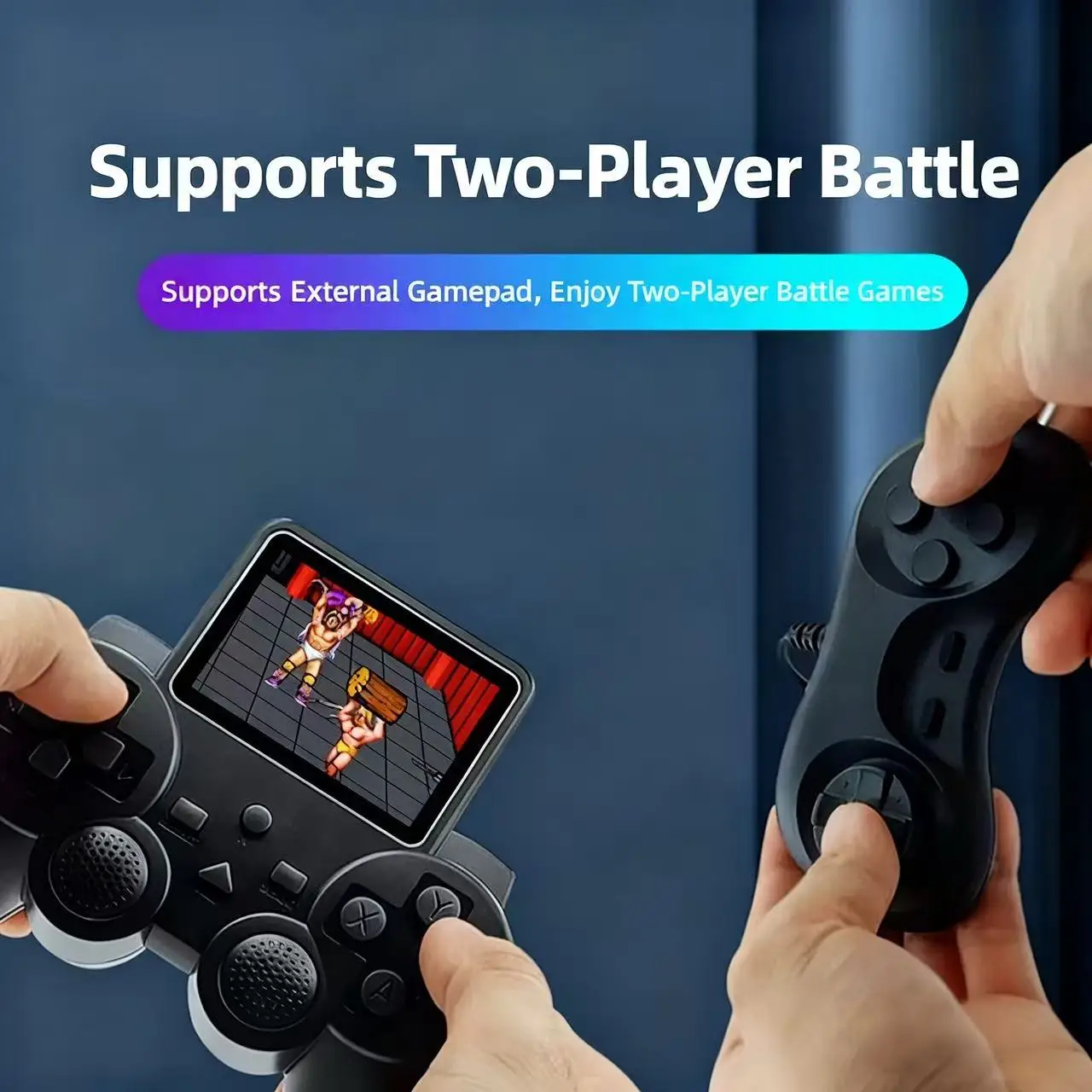 Factory Direct Sales , High-definition Screen, Smooth Multiple Games, Retro Gaming Handle, High Quality Pack of 2 - Image 4