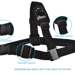 Video Camera Supports Harness Belt Single Shoulder Chest Strap for Go Pro Hero 5/4/3/3+/2/1