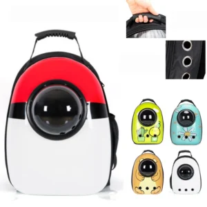 New Fashion Leisure Cat Backpack Comfortable Five-Sided Breathable Large Capacity Durable Pet Carriers for Outgoings Travel