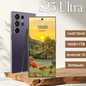 Trending Brand New Unlocked S25 Ultra Android 13 Phone 16GB+1TB 8-Core 6.8 Inch Screen Dual Sim 48MP Camera Smartphone
