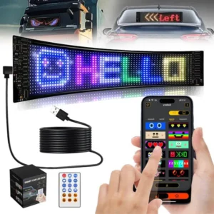 LOY Custom Programmable Dynamic Demon Eye LED Display Panel Truck Led Eyes Devil Eyes Light for Cars Pack of 100