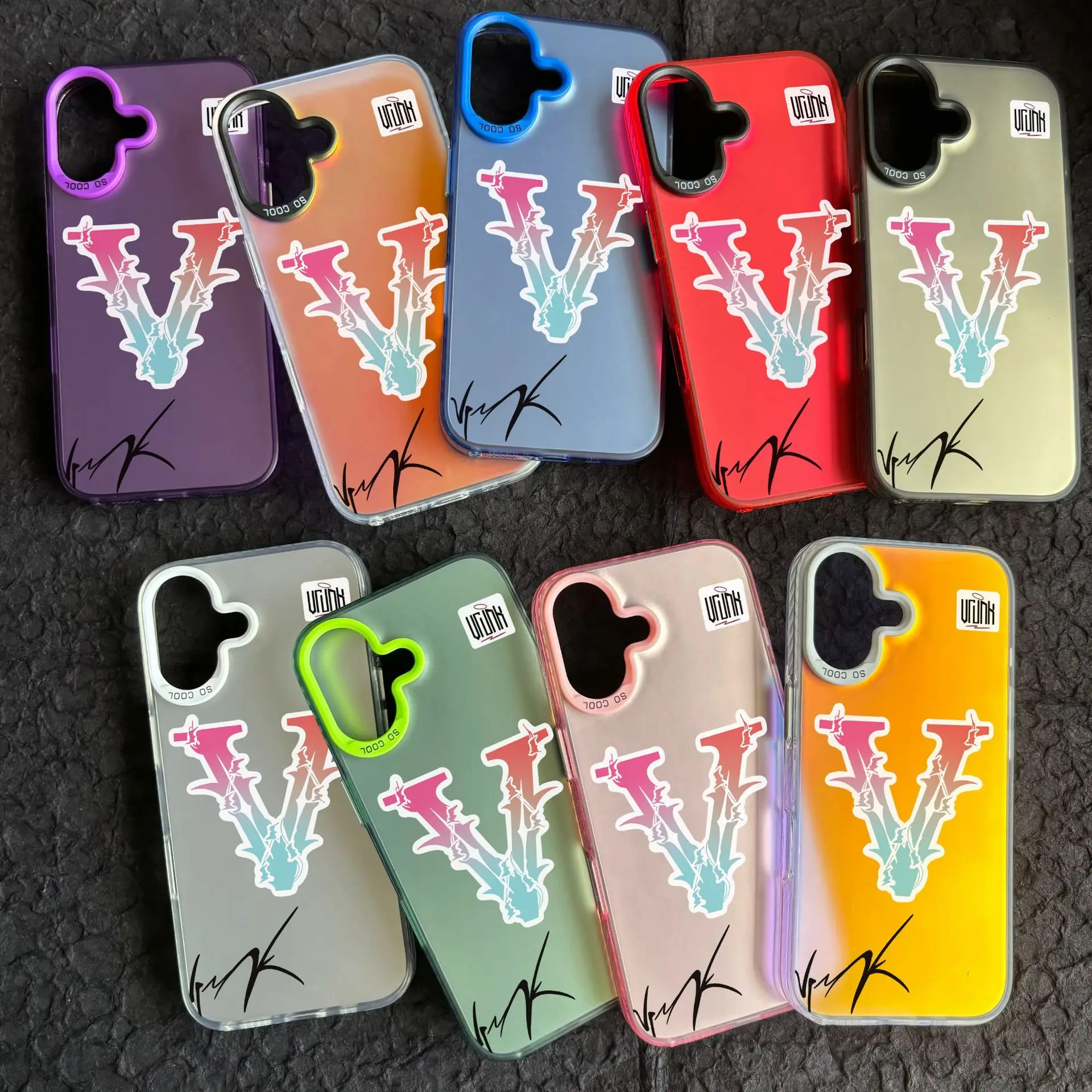 Stylish Personalized Phone Shell Mobile Phone Protection Cover Accessories Case 12 13 14 15 16 17 Pro Max for iPhone 11 Pack of 2 - Image 2