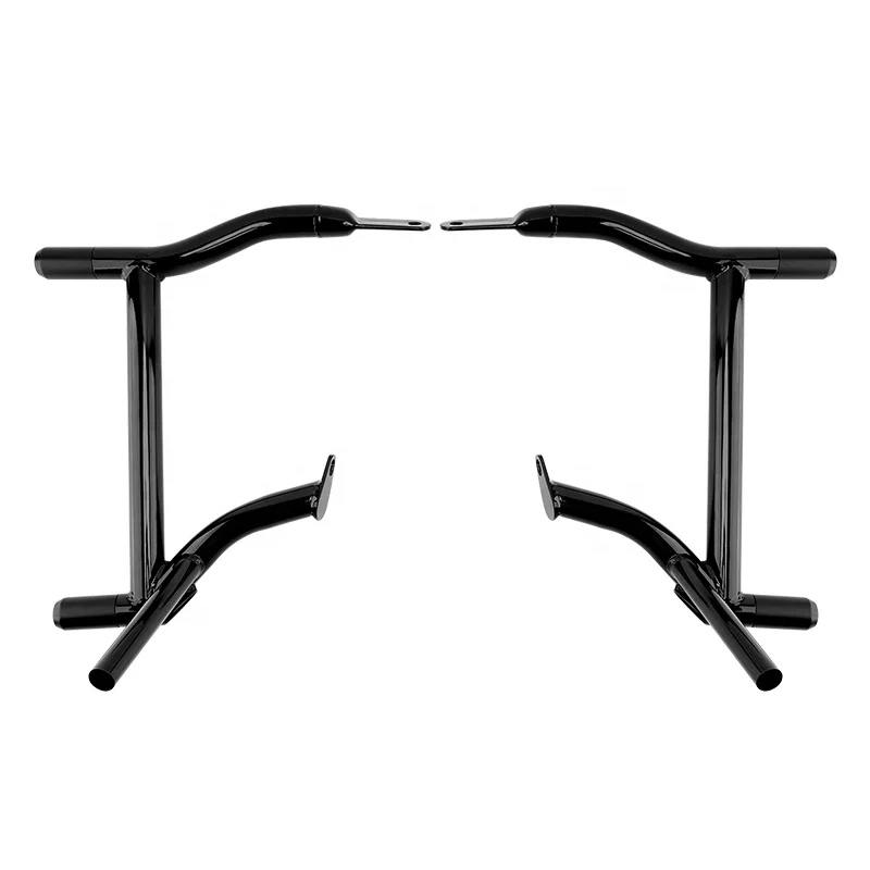 Motorcycle Accessories Black Engine Saddlebags Guards Crash Rails Bars for Harley Touring 2009-