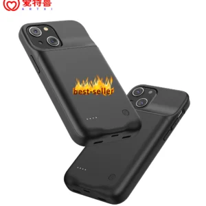 New Products Rechargeable Power Bank Case Battery Charging Case Wireless Charger Battery Case for Iphone 15 Pack of 20