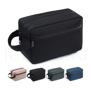 Custom Logo Large-Capacity Men Toiletry Bag for Business Trips and Travel Simple Skin Care Product and Sundries Storage Bag Pack of 100