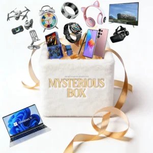 Wholesale 100% Lucky Earphone Smart Watches Phones Surprise Blind Box Caja Misteriosa Mystery Box 3c Electronics Christmas Gift