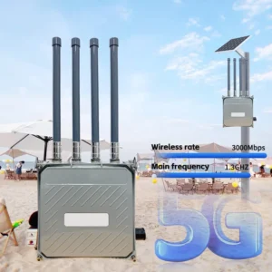 OpenWrt 21 Version Outdoor Wifi Router MT7981B 4G Modem LTE Wi-Fi 6 CPE SIM Card Slot 1000mbps Max LAN Firewall QoS VPN Wireless