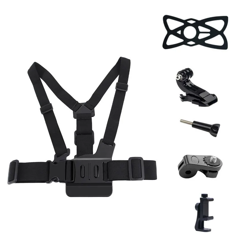New Chest Strap Mount Phone Clip Bracket for Climbing/skiing/biking 360Degree Rotated for iPhone Huawei Samsung Go/pro Accessory - Image 2