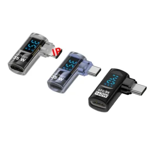 Type-C to USB Adapter PD Chip DC Output Digital Display Converter Mobile Phone Fast Charge OTG USB 40GB PC Pack of 7