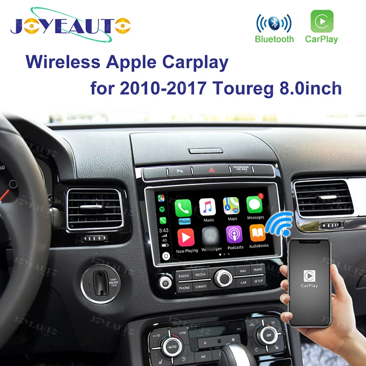 JoyeAuto Apple CarPlay Interface Box - Android Auto, Hands-Free Phone Calls for Volkswagen Touareg 8.0 Inch (2010-2017) - Image 3