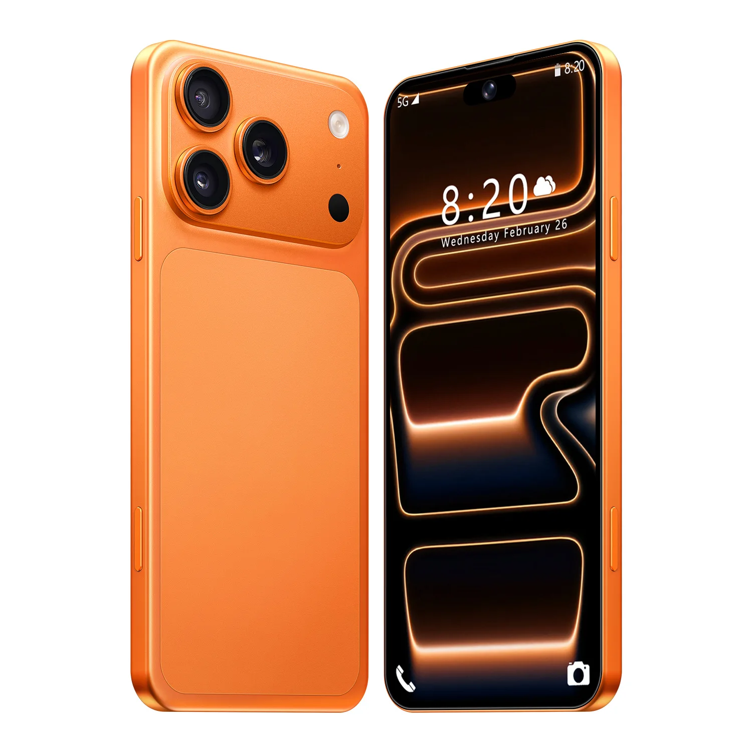 High Quality I17 17 Pro Max 5G Smartphone 7.3 Inch Display 16G+1TB Storage Mobile Phones 5g Smartphone