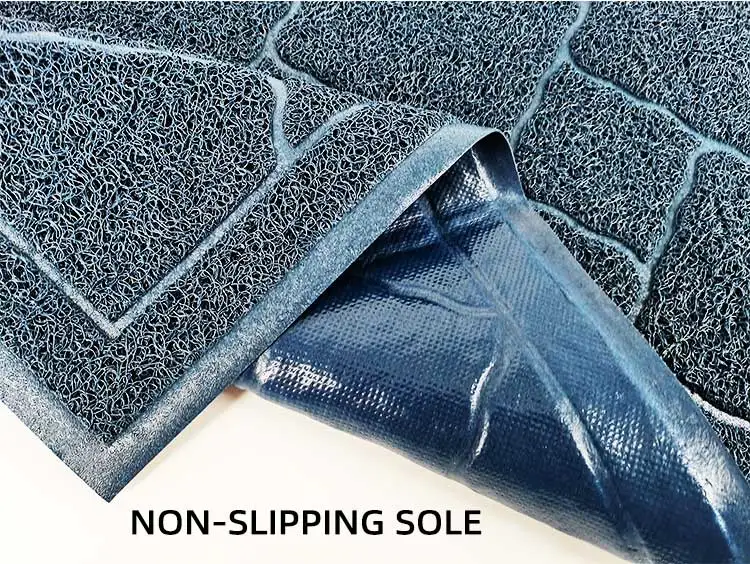 Eco Friendly Waterproof Anti-Dirt Kitty Sand Cat Anti Scratch Litter Mat Non-slip Washable PVC Cat Litter Mats Pack of 2 - Image 3