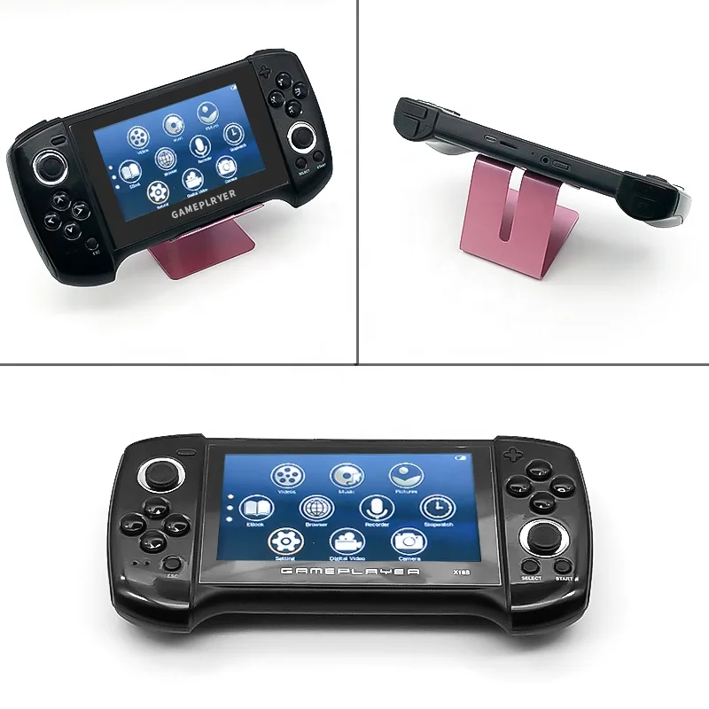 X18 Plus Handheld Video Game Console 4.3 Inch Hd 8g Portable Retro Screen Game Player Mp5 Gaming Tv Music Video Games Machine - Image 4