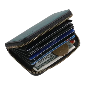 Big Capacity Zipper Wallet Mobile Phone Bag PU Leather Magnetic Case Card Holder for All Smart Mobile Phones Pack of 10