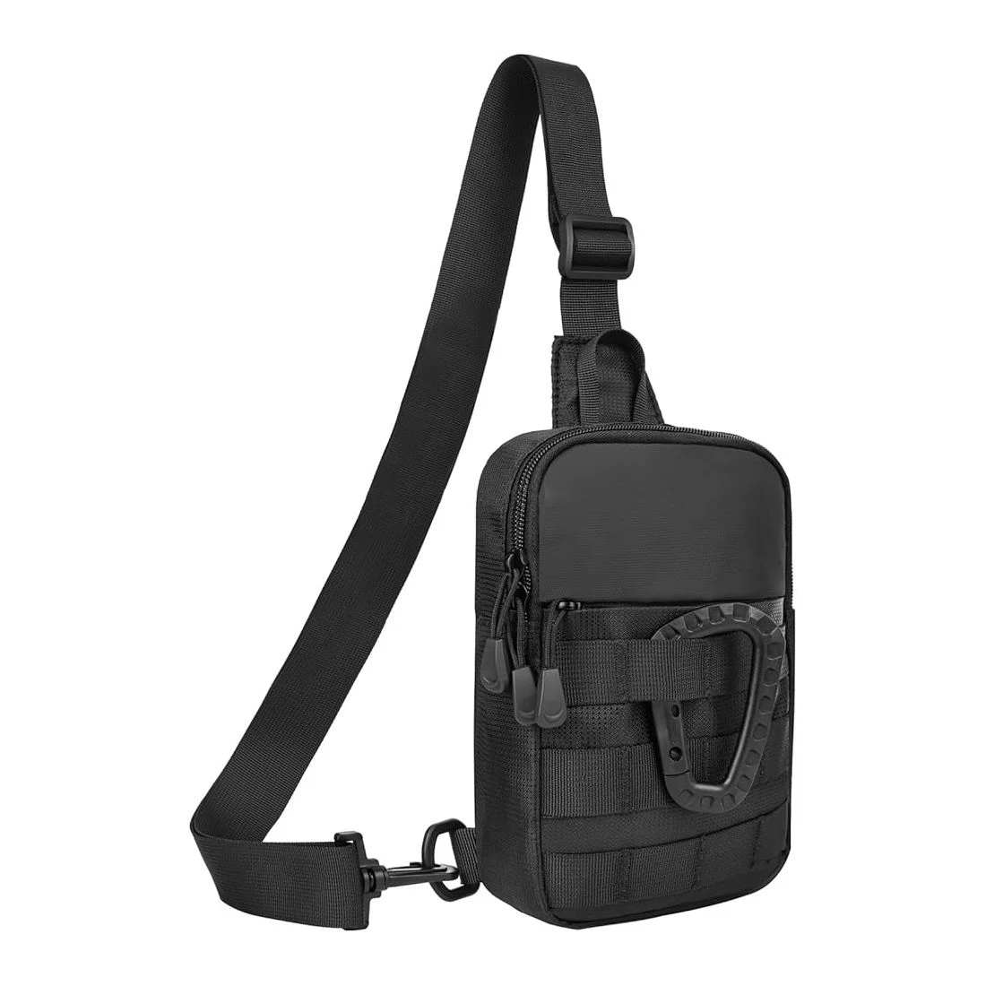 Men's Fashionable Small Tactical Sling Bag Waterproof Utility EDC Mini Crossbody Chest Bag Travel Work Sport Lightweight Pack of 3