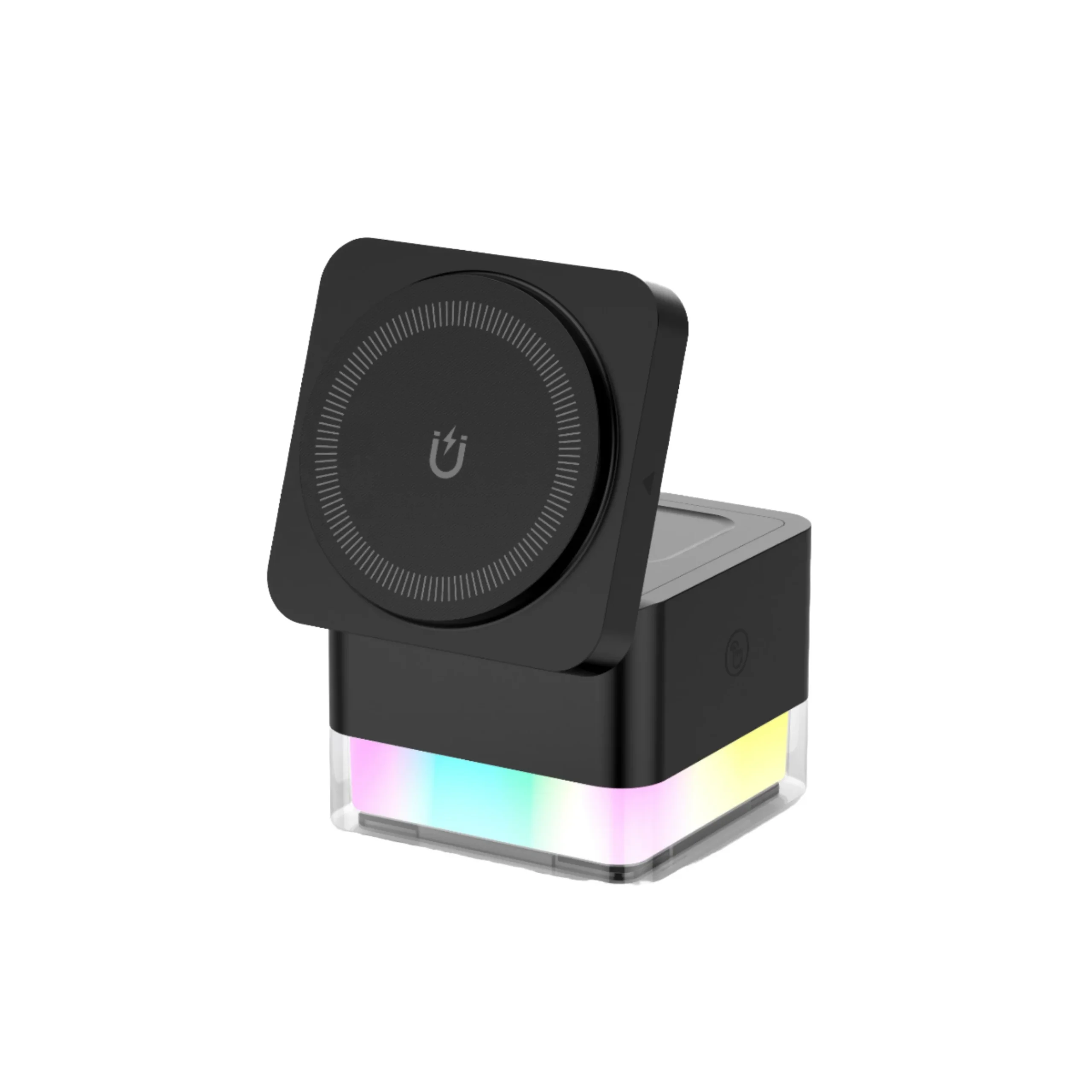 Wireless Charging 15w Wireless Charger Mobile Phone Charging Stand Holder 15w Charging Wireless Charger Stand With Night Light Pack of 2