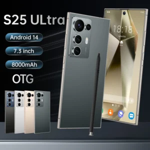 Bezel-Less Look Phones S25 U Smartphones 16gb+1tb 5g Dual Sim Cellphone Mobile Phone