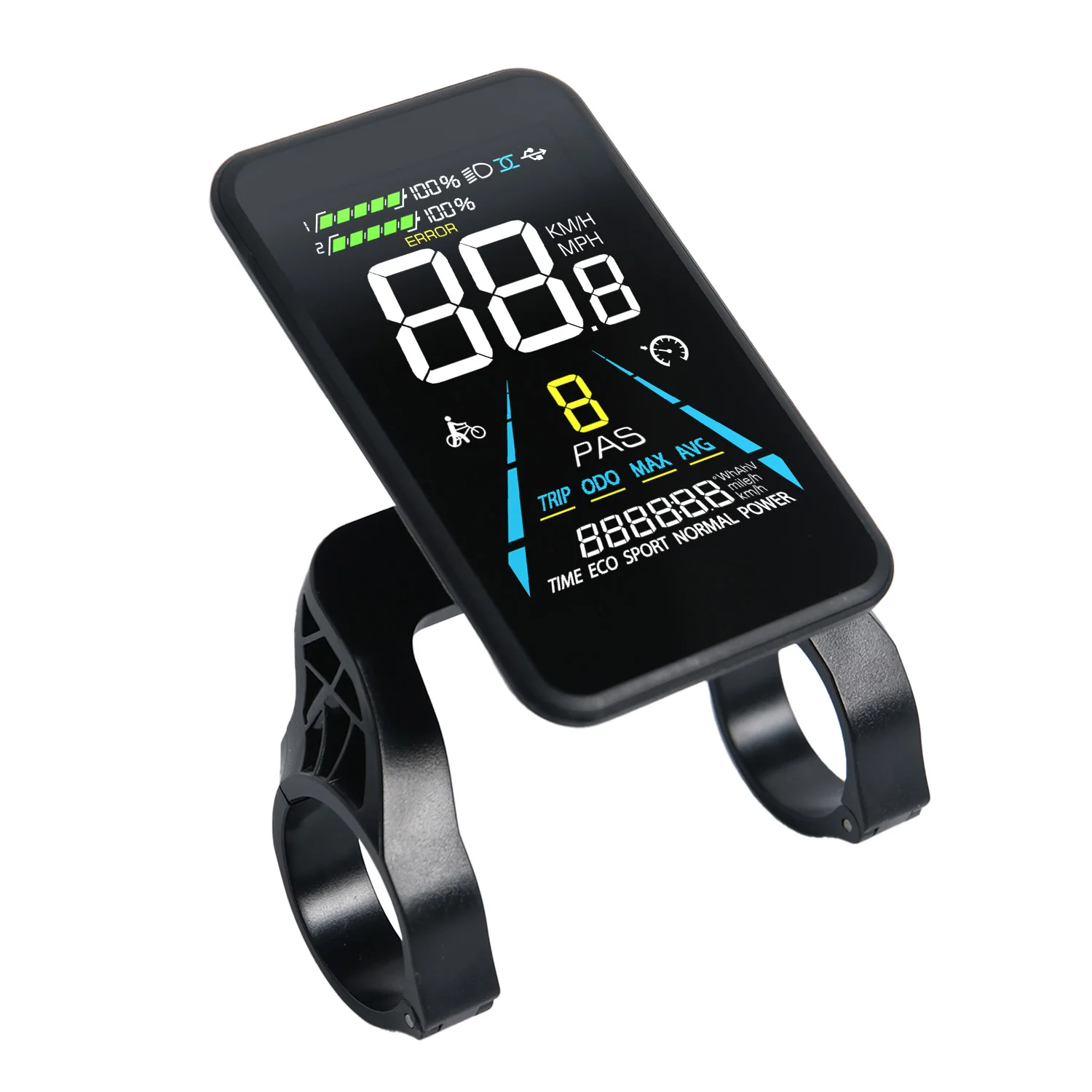 YOLIN YL81F Fatbike Display E Bike LCD Screen High Visibility Speedometer for Cycling Computer Bicycle Accessories