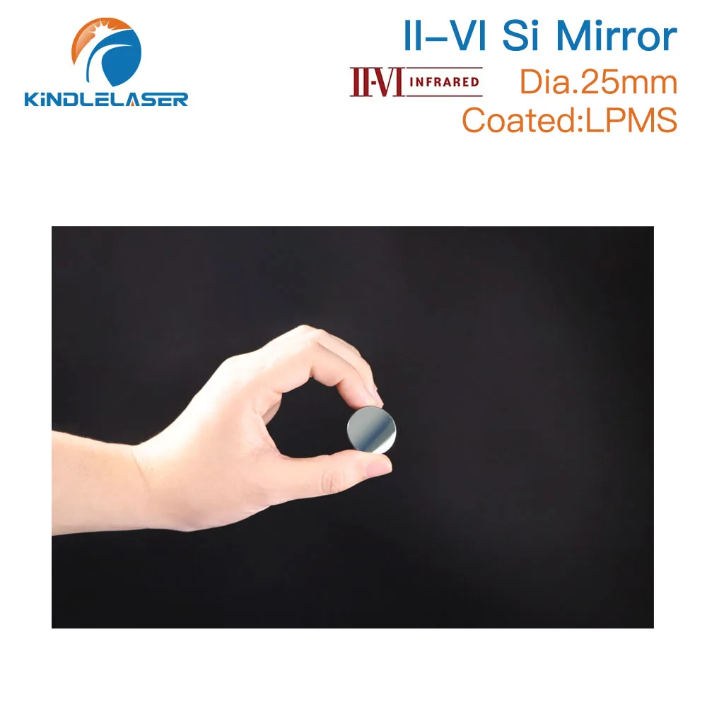 High Quality II-VI Dia. 19/20/25/30/38.1mm Thk 3mm for Co2 Laser Tube Lens Head Laser Cutting Spare Parts - Image 4