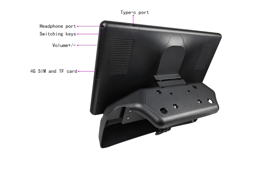 15.6 Inch Android 11 Car Back Seat Monitor Bluetooth Connectivity Built-In Speaker LC200/LC300/LX570/LX6000/Prado - Image 4