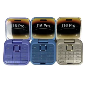 Hot Sales I16 PRO 2g 32MB Memory Cheap Flip Mini Mobile Phone Mini Phone Tiny Keypad Cellphone Button Elderly Phone Feature