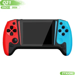 Q21 Handheld Game Console 500 in 1 Games 3 Inch Screen Retro Arcade Childhood Classic Game Console for Kids Children Gift Pack of 2