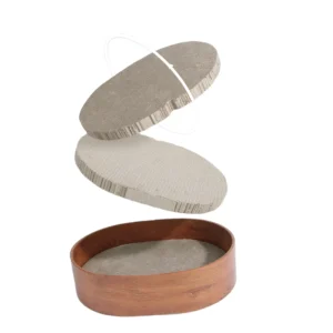 Cat Scratching Cardboard Post Lounge Couch Oval Shape Corrugate 3 in 1 Cat Scratcher Bed