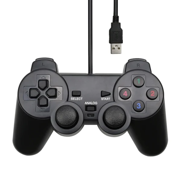 USB Wired Controller for WinXP/Win 7 / 8/ 10 for PC Computer Laptop ...