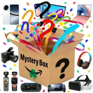MBlind Box Random Premium Electronics Gift Smartphone Tablet Laptop Smart Watch Wireless Earphone Tech Gadgets Bundle