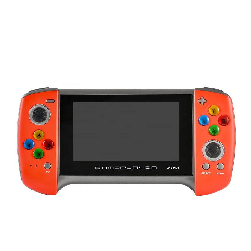 X18 Plus Handheld Video Game Console 4.3 Inch Hd 8g Portable Retro Screen Game Player Mp5 Gaming Tv Music Video Games Machine - Image 3