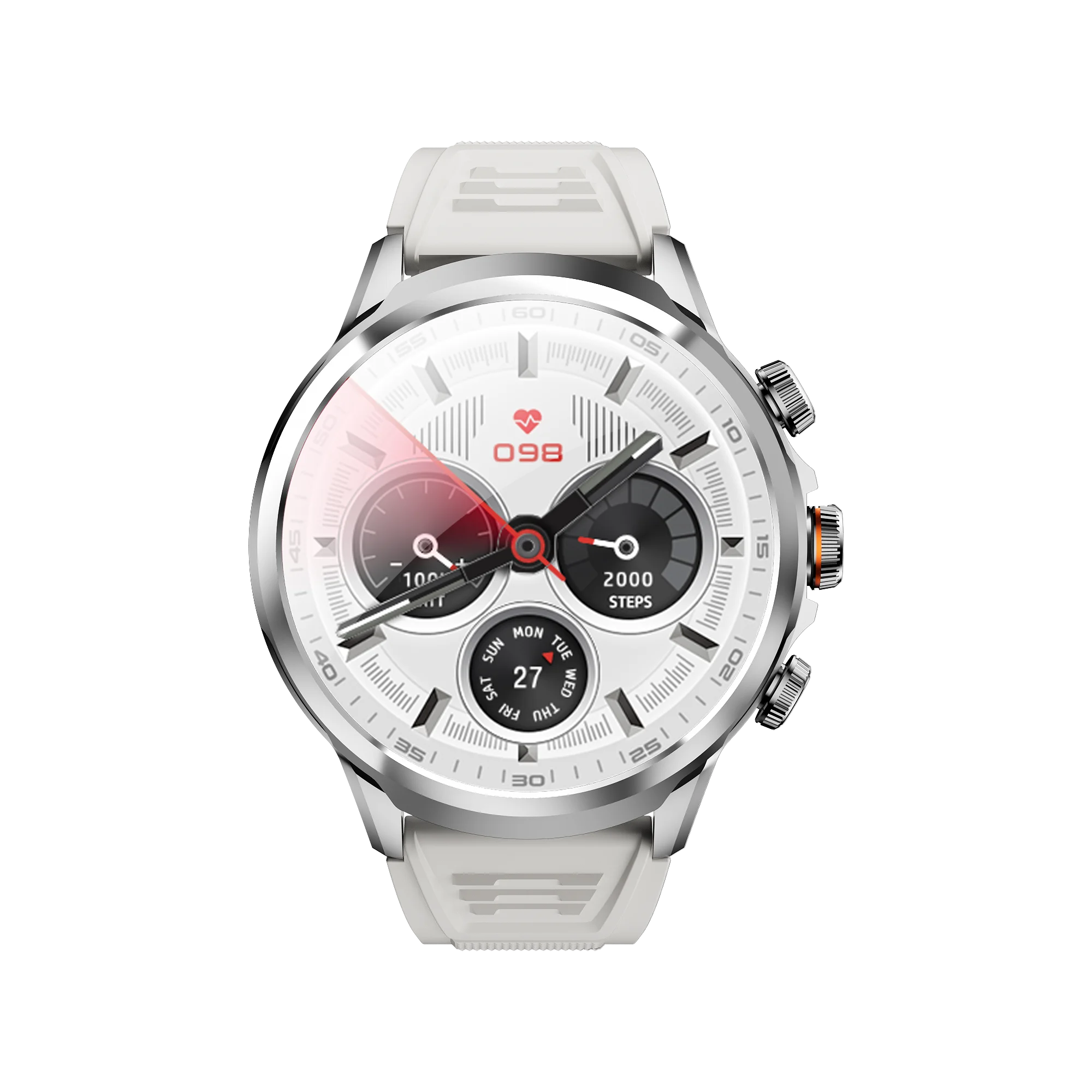 Wonlex MT108 Amoled 4G Android Watch GPS Tracker Watch Sim Card SOS WIFI 3+32GB Camera Step Heart Rate Sport Watch for Men - Image 3