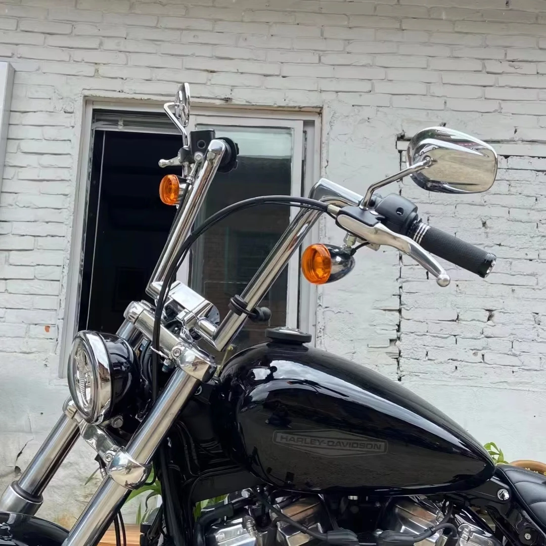 Motorcycle Handle bar Fused APE BAR Monkey Bar for Harley Davidson Universal 10 12 14 16 Height - Image 3
