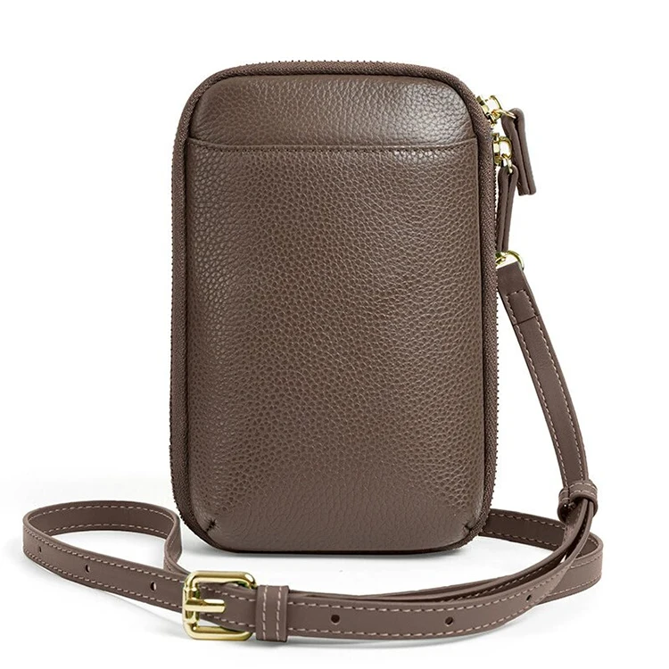 Custom Logo Fashion Crossbody Bags Shoulder Pocket Wallet Pouch Mobile Phone Bag Case Small Cellphone Crossbody Cell Phone Bag Pack of 10