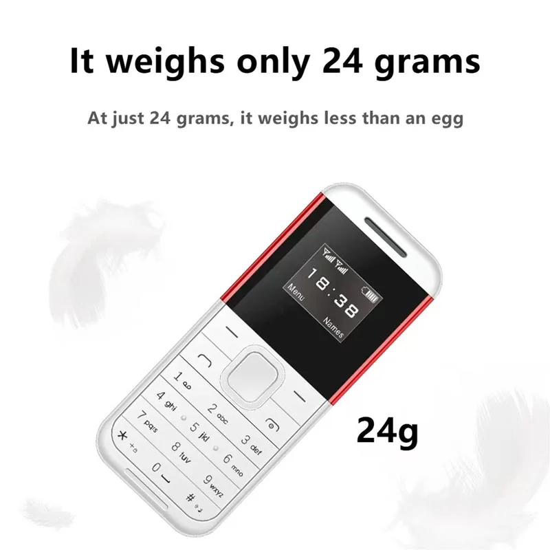 BM222 Super Mini Mobile Phone Ultra Lightweight Portable Keyboard None Camera Dual Sim Global Version GSM Bluetooth Small Phone Pack of 10 - Image 3