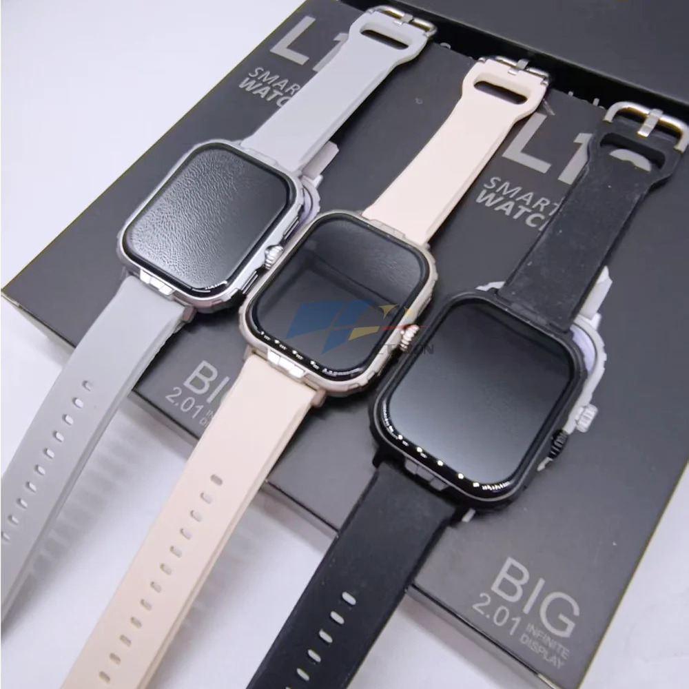 Full Screen Smartwatch Ultra Smart Watch 4 L18 Smartwatch Series 7 Series 8 S8 45mm Electronic SMART WATCH Pack of 5 - Image 2