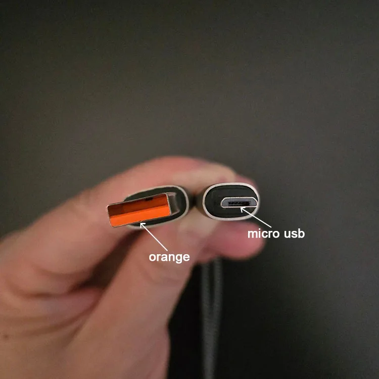 Special Factory Direct Sales Snake Knitting Indicator Light V8 Android USB to Micro USB Cables Pack of 100 - Image 4