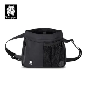 Winhyepet Wholesale Adjustable Durable Large Pet Dog Waist Training Pouch Treat Poop Bag Waterproof Portable Outdoor Walking Bag Pack of 10