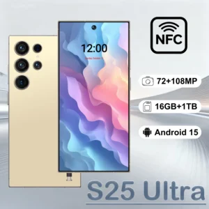 Robust Construction Unlocked for S25 Ultra 5G Smartphone with 16GB RAM & 1TB ROM NFC Cellphone Android 15 4g 5g Mobile Phones